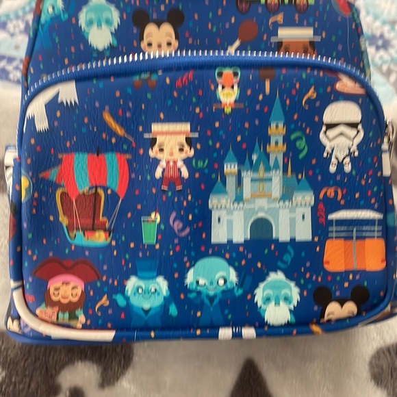 Disney Loungefly Chibi Icon Backpack/Card Holder - Picture 8 of 12